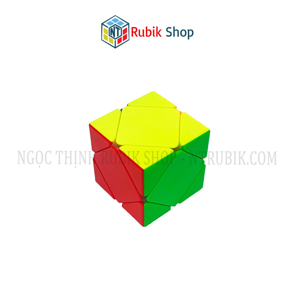 [Siêu hót Gan Monster Go] Rubik Biến thể 6 mặt GAN monster go Skewb Stickerless