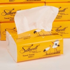 Giấy ăn gấu trúc Thùng 30 gói Silkwell siêu dai, hàng siêu thị cao cấp