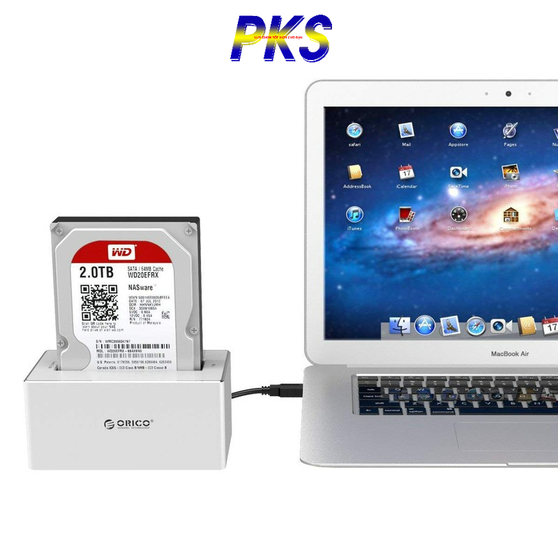 Thiết bị cắm nóng ổ cứng DOCK ổ cứng ORICO 6818US3 USB 3.0