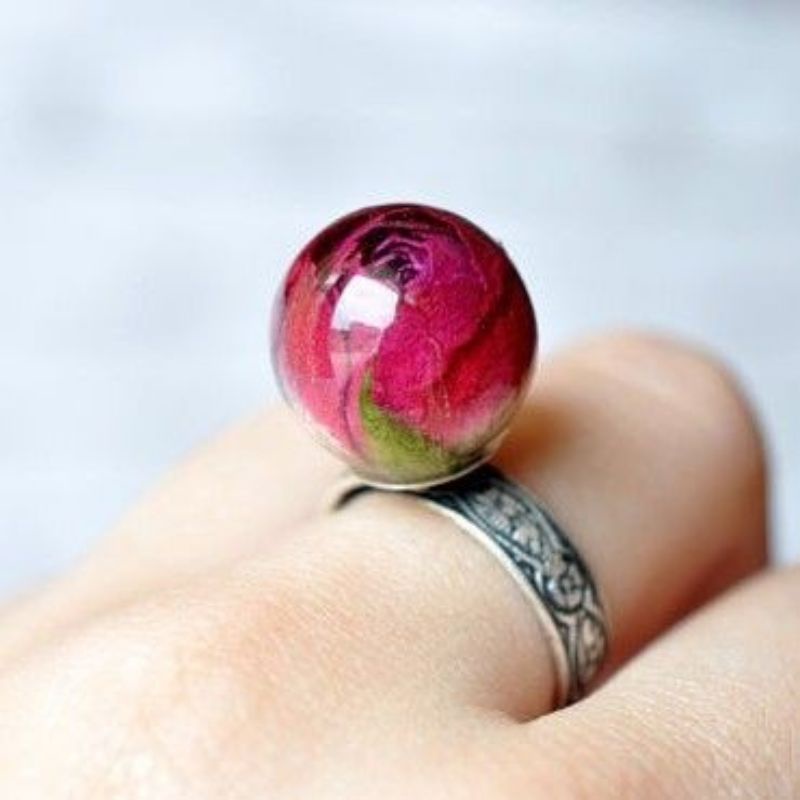 Hoa Khô Rose baby ( nụ hồng baby) dùng trong Resin, nến, tranh hoa khô.