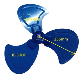 Cánh quạt công nghiệp đường kính 500mm lỗ trục 15mm - Cánh quạt Vinawind 500 lỗ trục 15mm