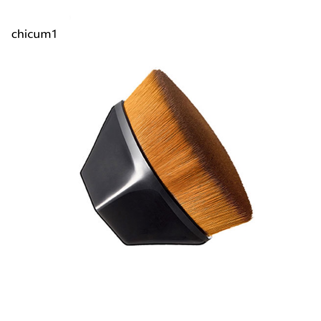 [Hàng mới về] Cọ trang điểm đầu dẹt thiết kế nhỏ gọn chất lượng cao tiện dụng