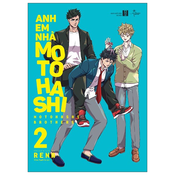 Sách AZ - Anh Em Nhà Motohashi - Tập 2