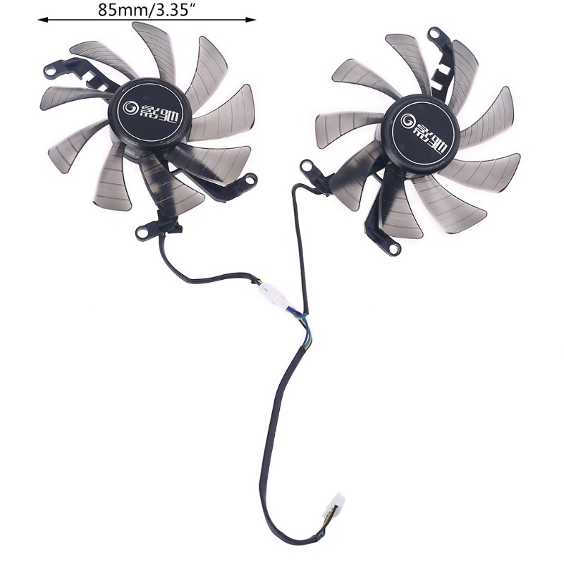 1 Cặp Quạt Làm Mát 85mm 4Pin Cho Galax GeForce GTX 1660 RTX 2060 2070