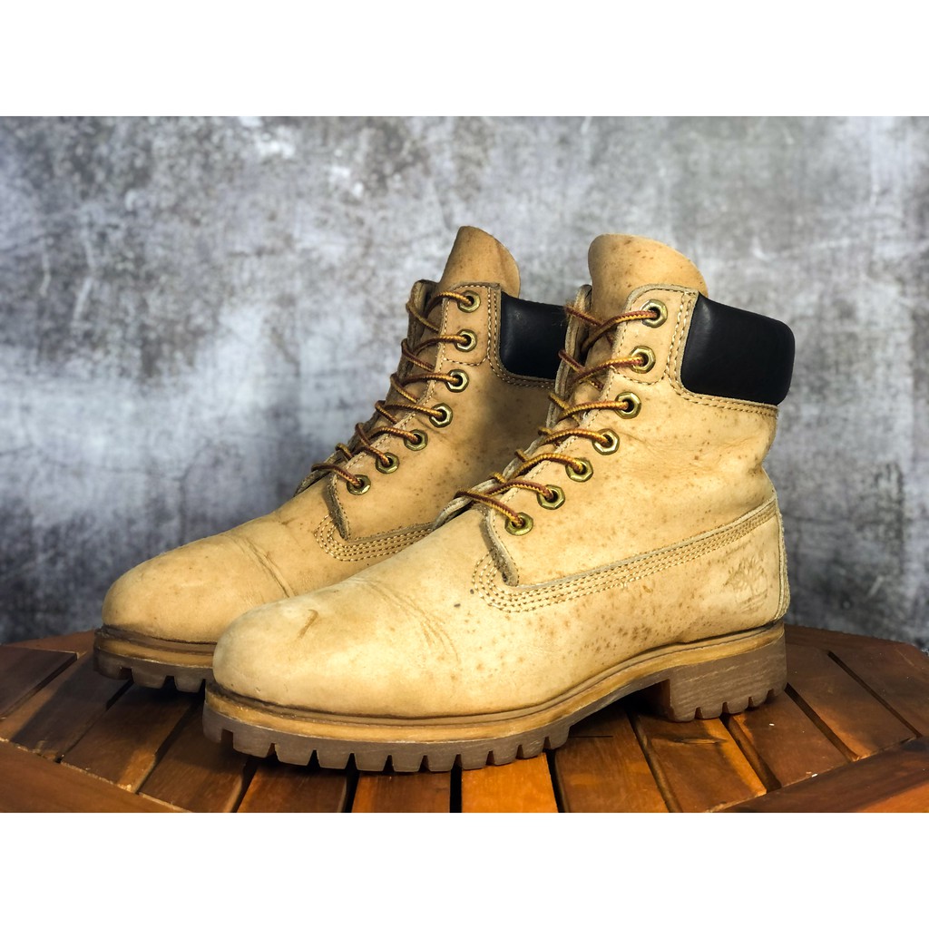 (Size 38) Giày thể thao chính hãng 2hand TIMBERLAND 6-INCH PREMIUM WATERPROOF BOOTS ‣ *