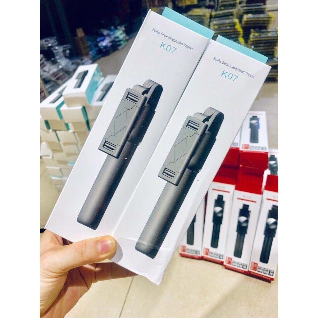 Gậy Chụp Ảnh Tự Sướng Kèm Remote K07 chống rung đa chứng năng linh hoạt trong mọi góc ảnh, cứng cáp bền vững | BigBuy360 - bigbuy360.vn