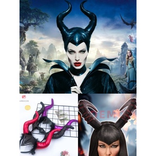 Sừng tiên hắc ám maleficent, sừng đen, sừng hóa trang halloween , lễ hội