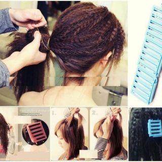 Bộ Kẹp Gãy bấm Xù Tóc Siêu Nhanh Siêu Xinh