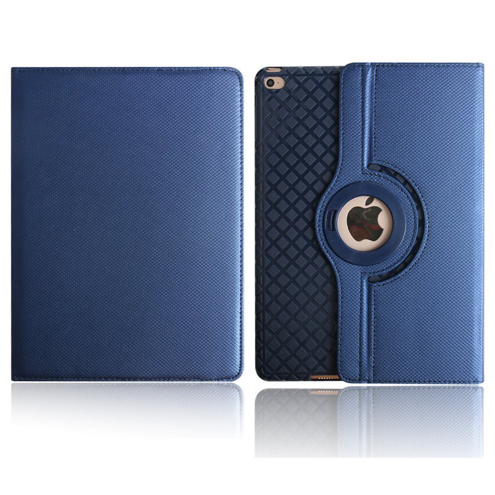 Bao da dành cho ipad 2017 xoay 360 độ - Smart cover – màu xanh đen [HÀNG NHẬP KHẨU]