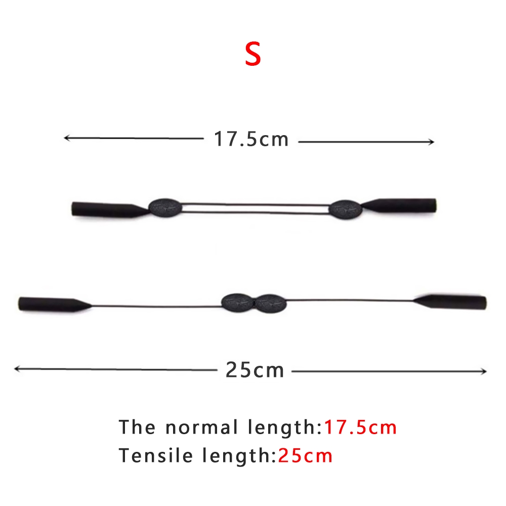 Dây Đeo Kính Thể Thao Silicon Có Thể Điều Chỉnh