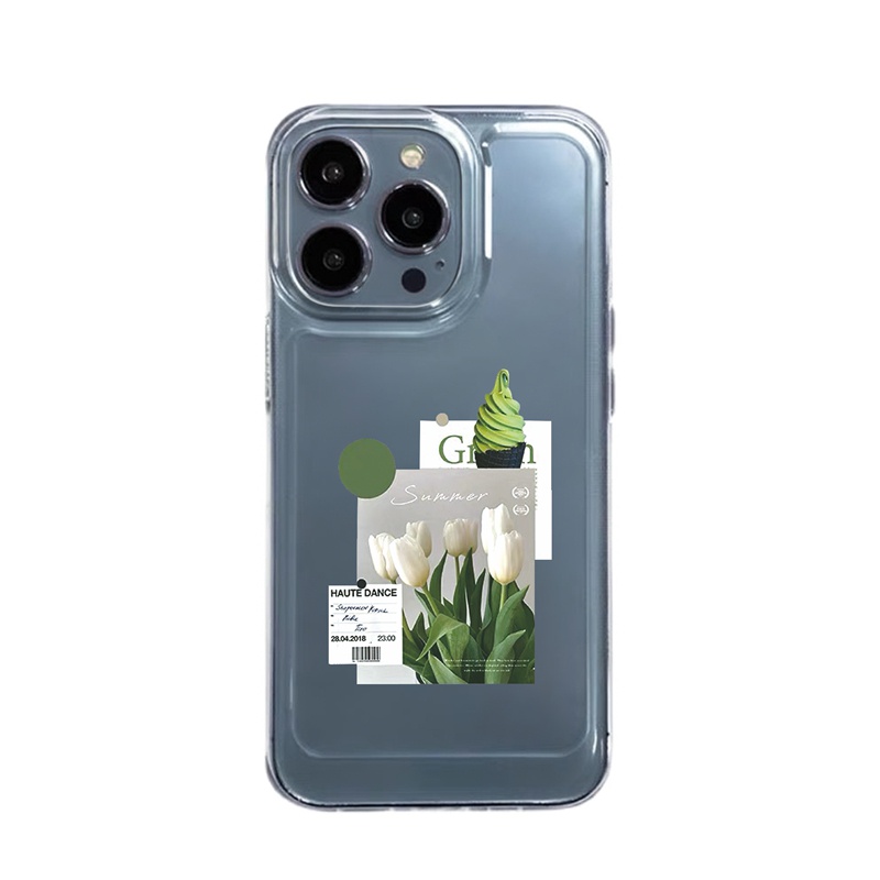 Ốp điện thoại SUNTAIHO TPU hình hoa huệ tây thích hợp cho iPhone 11 Pro 13 Pro Max 12 Pro Max Xs Max Xs XR 7 8 Plus