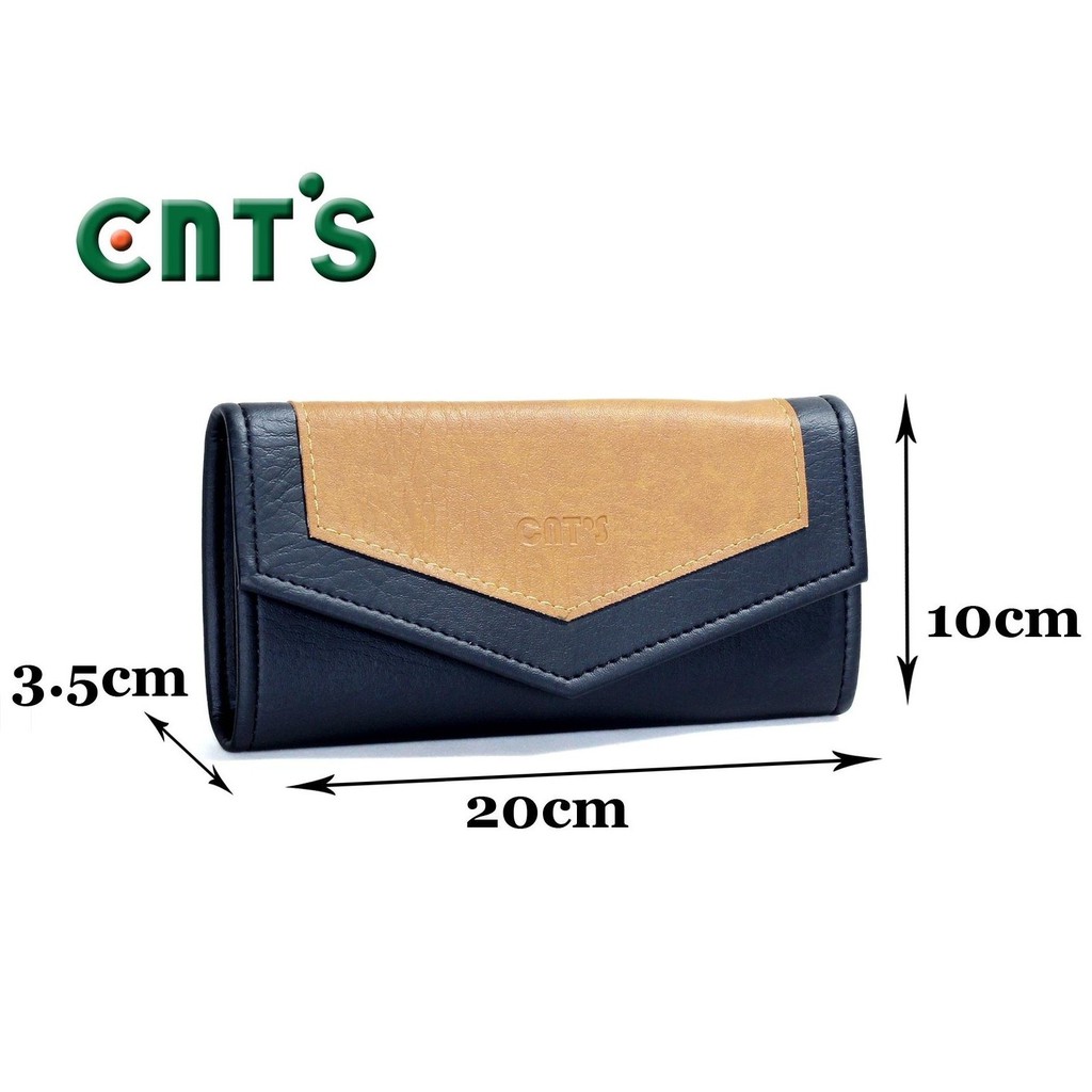 Ví cầm tay unisex CNT VN14 phối màu