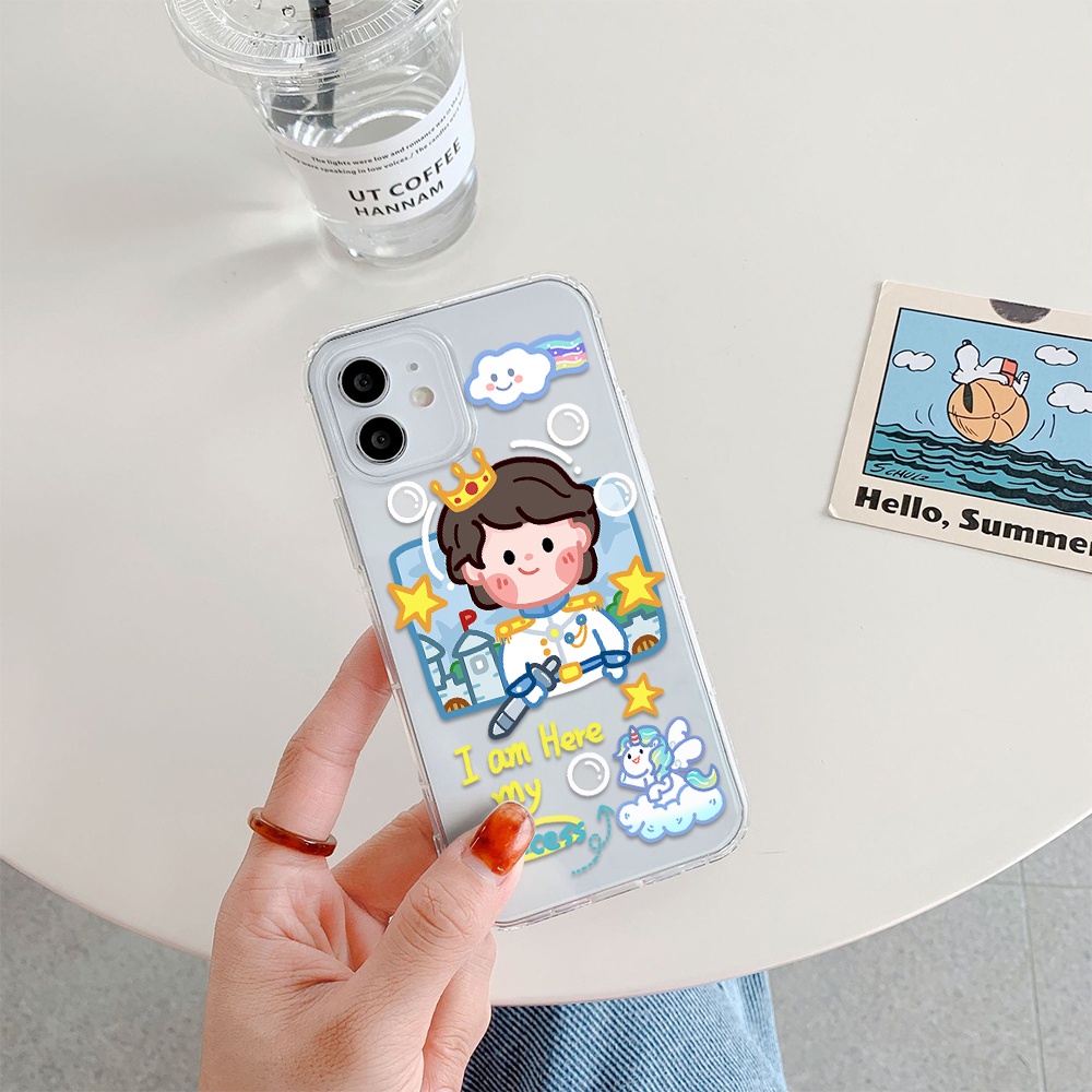Ốp Điện Thoại Tpu Mềm In Hình Nàng Tiên Cá Disney Cho iPhone 11 12 13 pro max XS X XR XSMax 7 8 6 6s plus 5 4 SE 2020