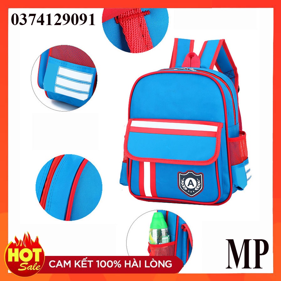 [Mẫu mới - Size 34] Balo bé trai từ mầm non đến lớp 1, Thiết kế theo phong cách Châu âu, balo siêu nhẹ chống thấm nước