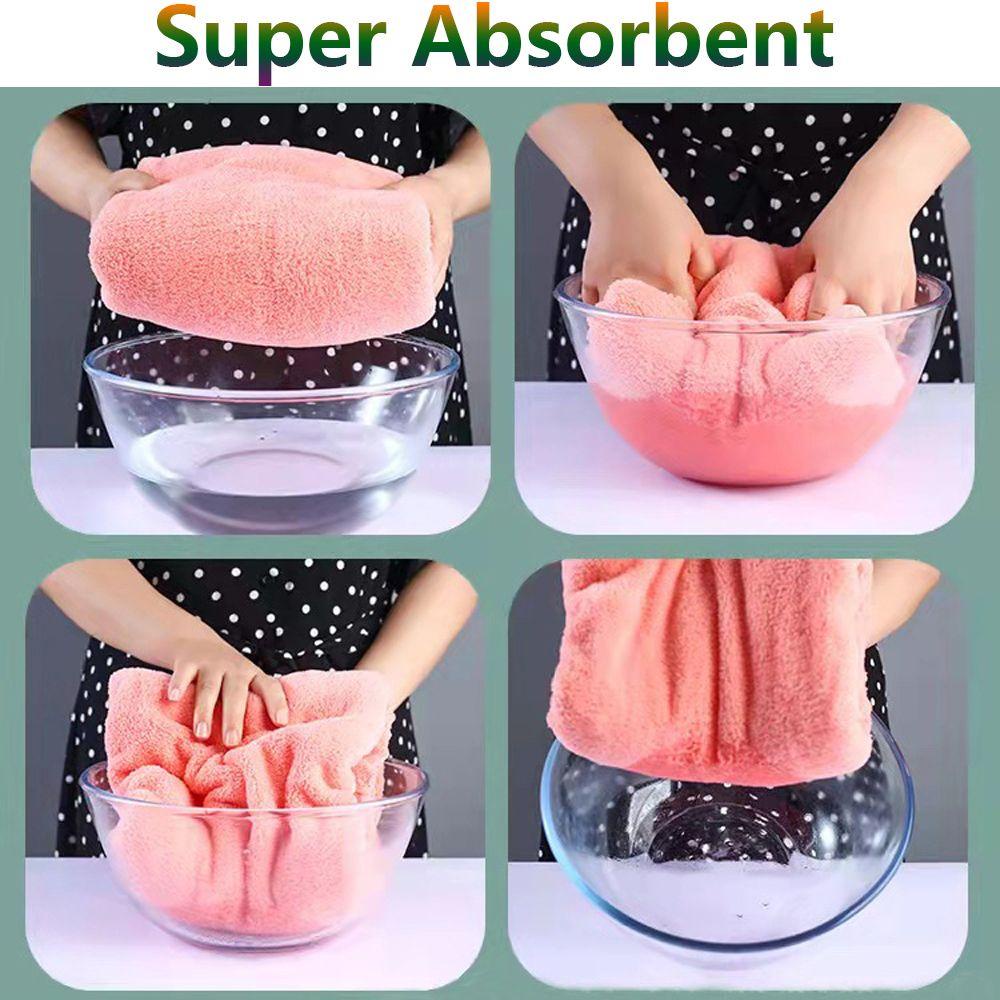 SUENIN Set 2 Khăn Lau Mặt Mềm Mại Thấm Hút Tốt Cho Người Lớn
