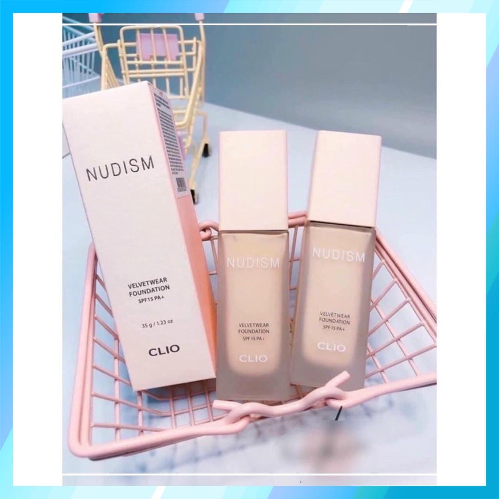 Kem Nền Clio Nudism Velvetwear Foundation