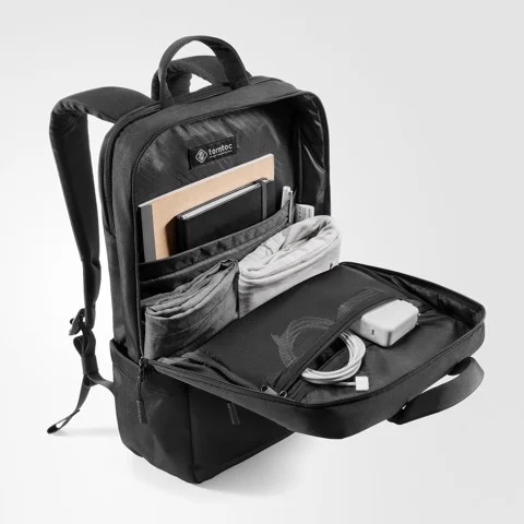 Balo Laptop, Du Lịch Tomtoc Premium Commuting & Travel Mang Xách Tiện Lợi, Có Cổng Sạc USB - Chống Sốc Laptop 16''