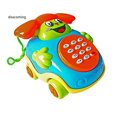 Đồ chơi điện thoại bàn có nhạc cho bé phát triển trí thông minh