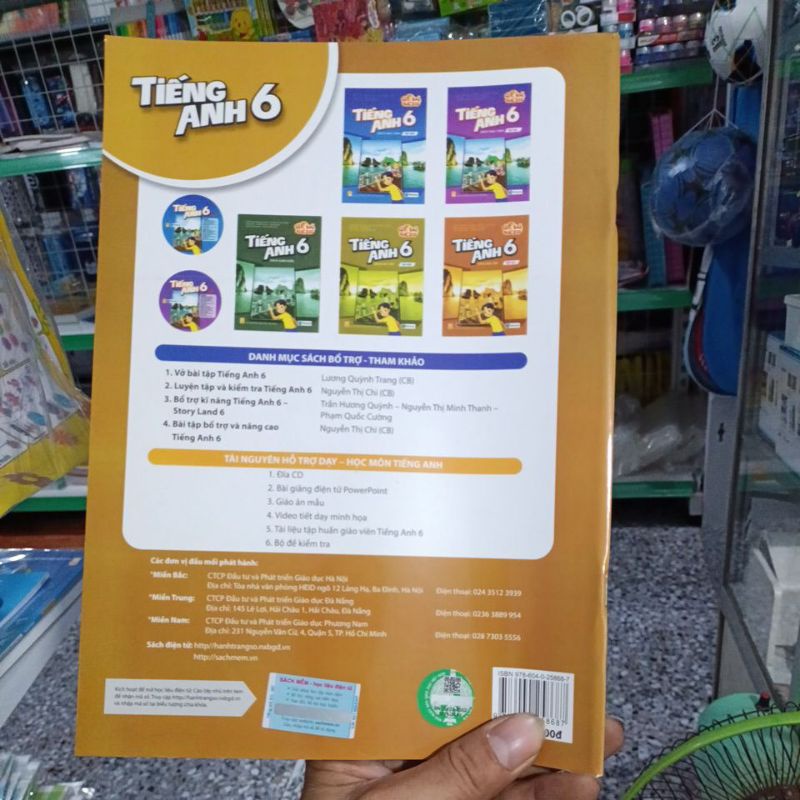 Tiếng Anh lớp 6 Bài Tập - Tập 2
