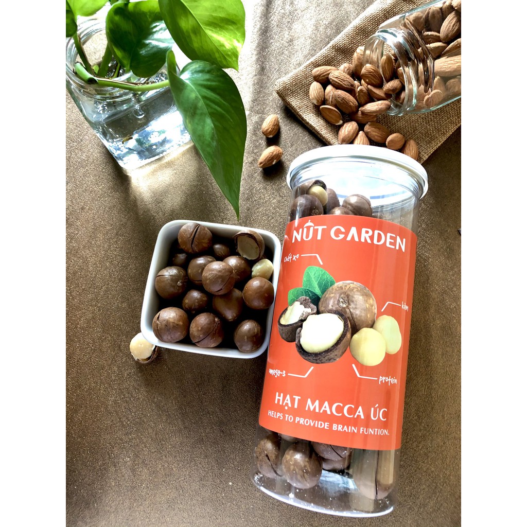 Hạt macca Úc nứt vỏ chính hãng Nut Garden - Nhập Khẩu 100% Úc - 200gr, 500gr | WebRaoVat - webraovat.net.vn