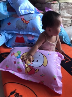 Gối trẻ em 100% cotton