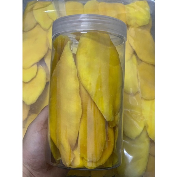 Xoài sấy Trần Anh Food - Xoài sấy dẻo không đường 500gr hàng xuất khẩu loại 1 vị chua ngọt tự nhiên