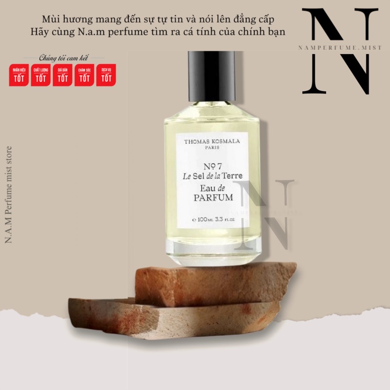 Thomas Kosmala No.7 Le Sel de la Terre | Nước Hoa Unisex | Tươi mát và trẻ trung