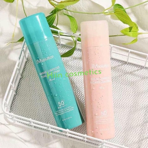 Xịt chống nắng body nâng tone da JM Solution Sun Spray, chống nắng toàn thân dạng xịt nâng tone, dưỡng ẩm SPF 50+/PA++++