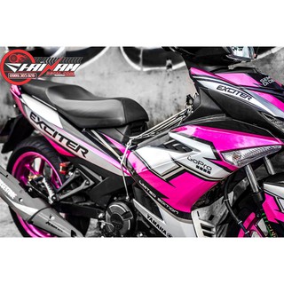Tem Trùm Exciter 150 Hồng Bạc