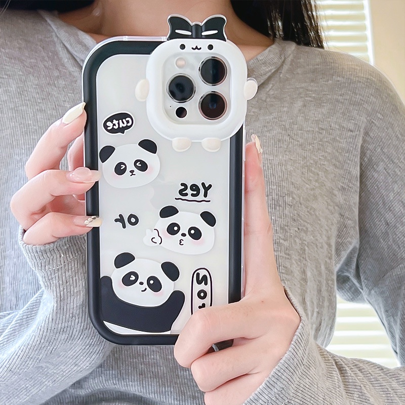 Ốp lưng iphone ốp Điện Thoại MINI Họa Tiết Gấu / Quái Vật Hoạt Hình Cho iPhone 14 13 12 11 PROMAX XS XR XSMAX SE2020 6 7 8PLUS