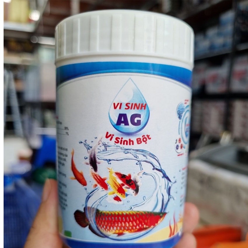 Men vi sinh dạng bột Ag cho hồ cá Koi