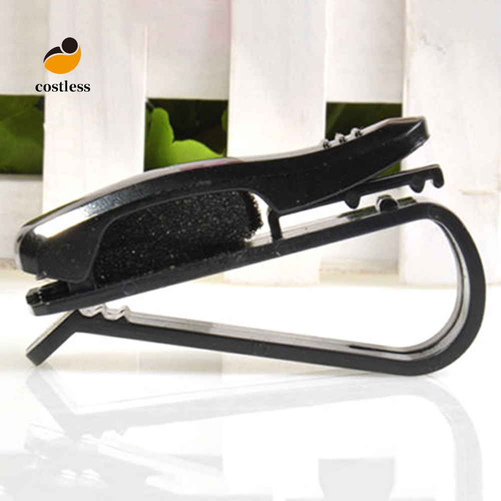 Kẹp giữ mắt kính gắn tấm chắn nắng xe hơi chuyên dụng 6.5cm x 2cm