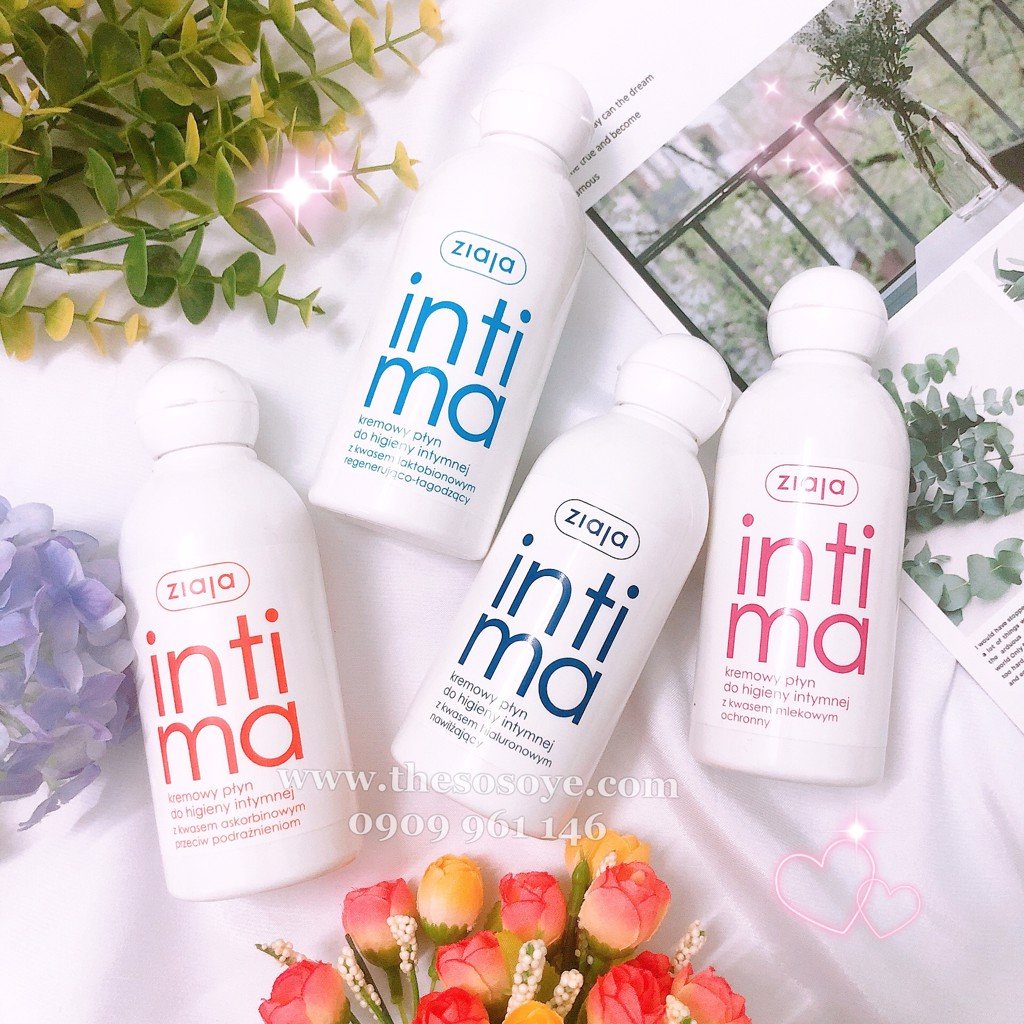 Dung dịch vệ sinh phụ nữ Intima Ziaja 200ml nội địa Ba Lan hàng Bay air đủ Loại - Mẹ bean bon