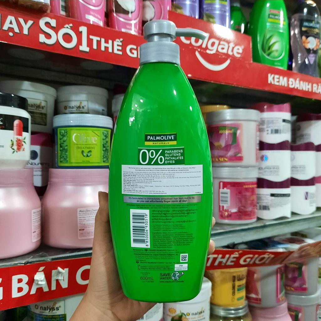 Dầu gội palmolive xanh 600ml