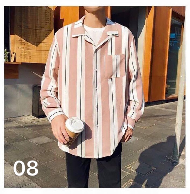 Sơmi Sọc Unisex | BigBuy360 - bigbuy360.vn