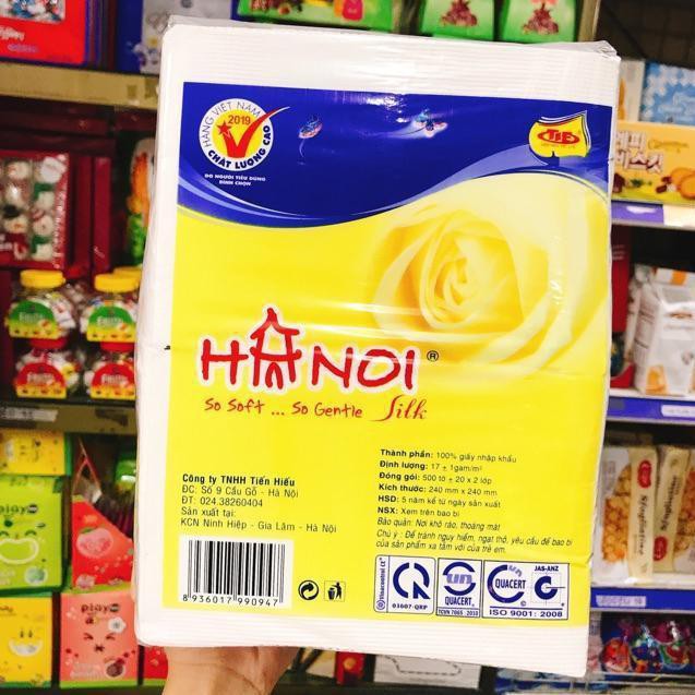 GIẤY ĂN HÀ NỘI 2 LỚP 500 TỜ 1KG