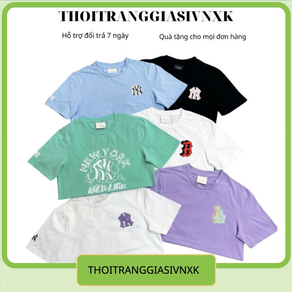 (HÀNG XUẤT) Áo tím,trắng,Xanh 1826 L/A POPCORN OVERFIT TEE PURPLE Made in V/N full tag code Size XS S M L
