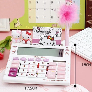 Máy Tính 3d 12 Phím Hello Kitty