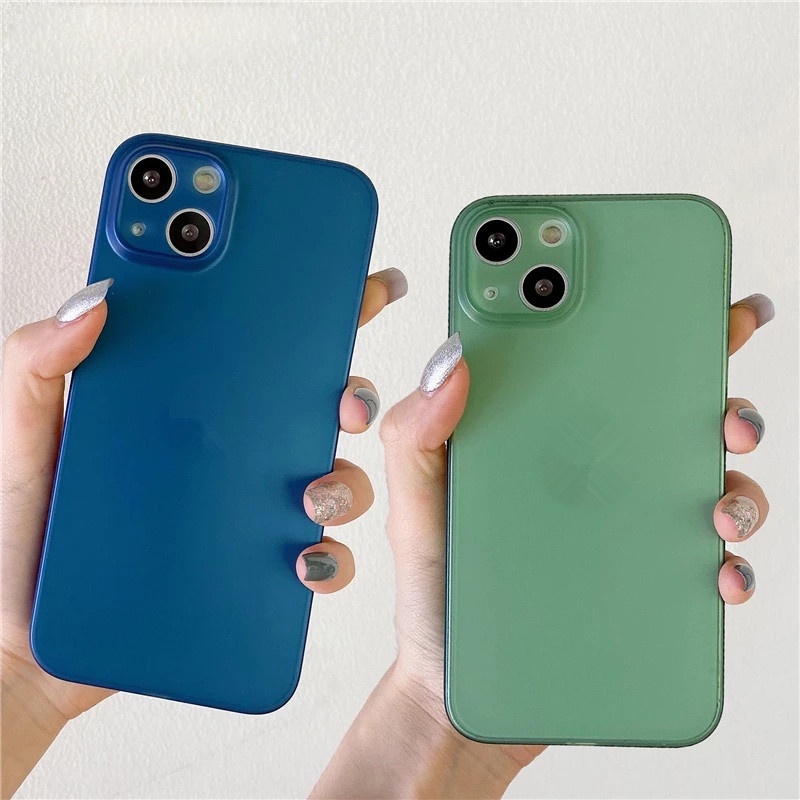 Ốp lưng nhám siêu mỏng chống sốc bảo vệ cho compatible for iPhone 14 13 pro max 11 compatible for iPhone 12 Pro Max iPhone 7plus 7 X 8 8plus SE2020 Xr 7plus MAX 11