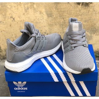 ⚡[ FULL BOX - KÈM HỘP ] Giày Ultra Boost 4.0 màu xám ghi Nam Nữ