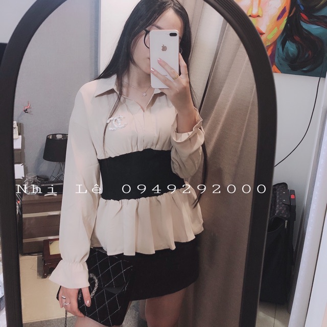 ÁO SƠ MI KIỂU [ ẢNH THẬT ] SET