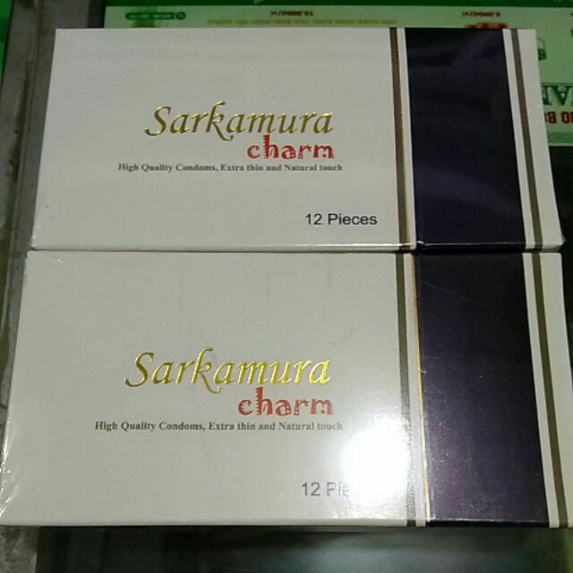 Combo 2 hộp bao cao su Sarkamura
