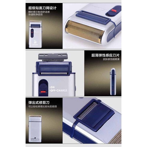 Máy Cạo Râu Khô Yandou Chính Hiệu +Tặng Kèm Túi Đựng Bằng Da💥BẢO HÀNH 12 THÁNG💥