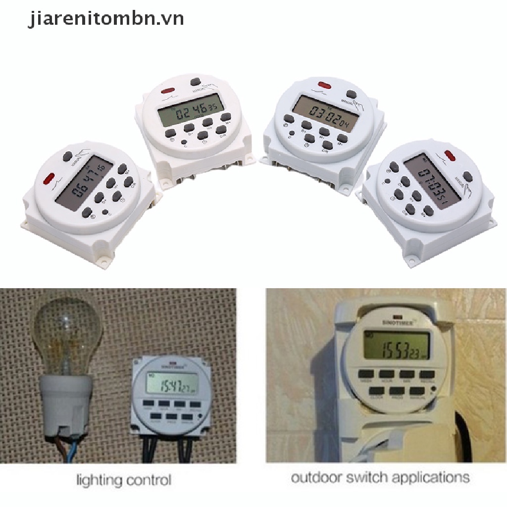Rơ Le Hẹn Giờ Kỹ Thuật Số CN101A 12V 24V 110V 240V
