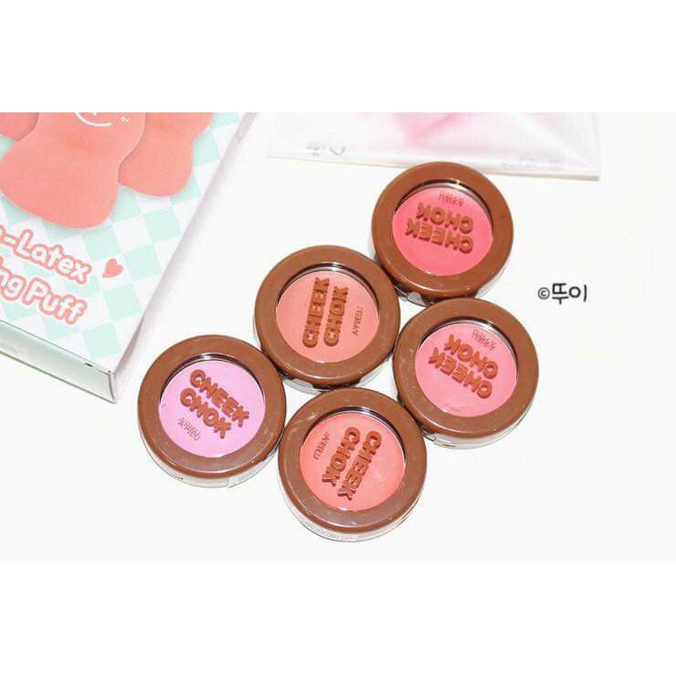 Má hồng kem A'Pieu Creamy Cheek Chok Blusher Màu CR02 Rose Financier