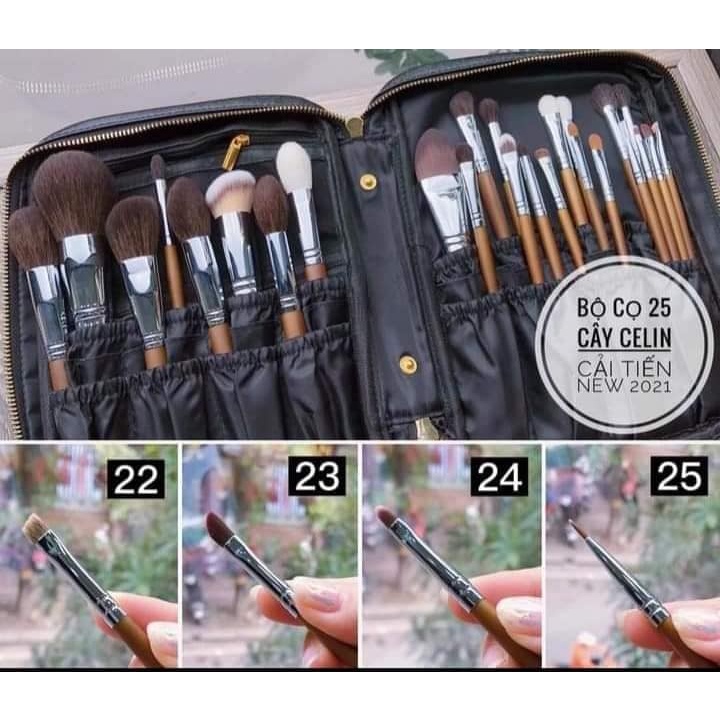 Bộ cọ chuyên nghiệp Celin 25 cây cải tiến mới nhất luôn sẵn tại. giá tốt nhất