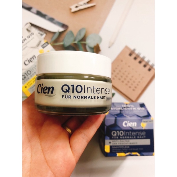 Kem dưỡng da Cien Q10 Đức ngày và đêm mẫu mới, lọ 50ml