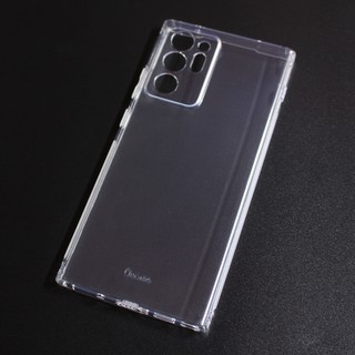 Ốp lưng silicon mềm, trong suốt, có gờ bảo vệ camera cho Samsung Note 20 Ultra. Note 20 Ultra 5G.