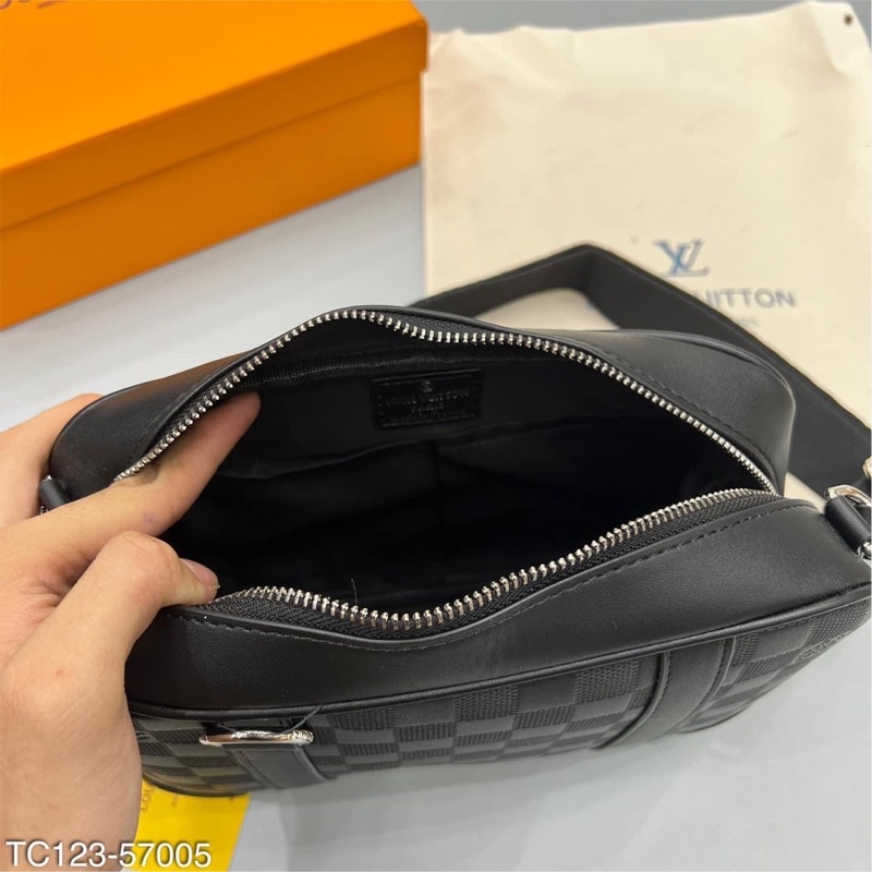 Túi Da Đeo Chéo L.V Full Box Thời Trang Sang Trọng Cho Nam Nữ