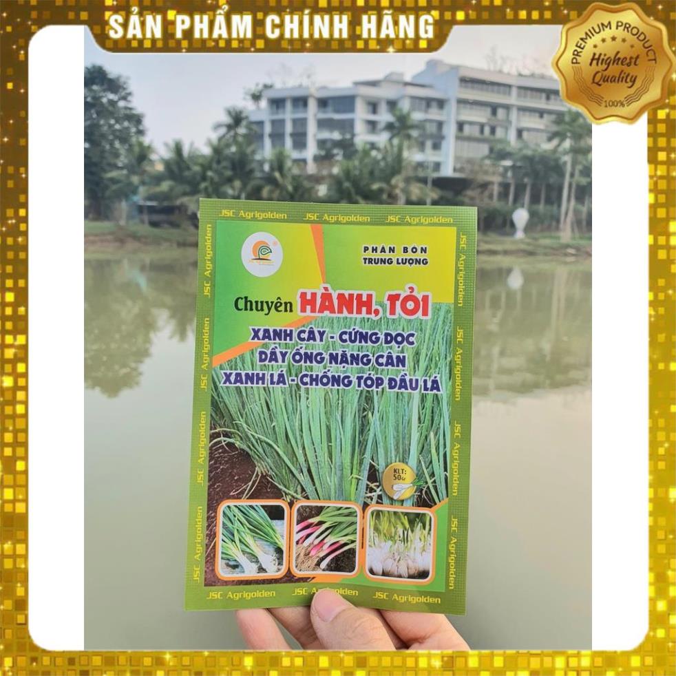 PHÂN BÓN CHUYÊN CHO HÀNH, KIỆU, TỎI⚡️HÀNG CHÍNH HÃNG, GÓI NHỎ GIÁ TỐT⚡️TO CỦ, NẶNG CÂN, CỨNG DỌC, NGĂN VÀNG LÁ, TÓPĐẦU 2